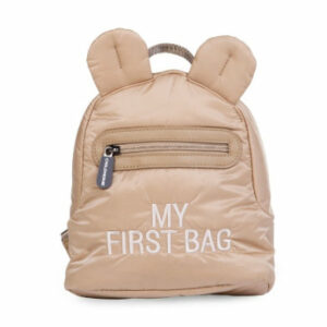 CHILDHOME Kinderrucksack My First Bag gesteppt beige