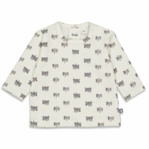 Feetje Langarmshirt Hi Elephant Offwhite