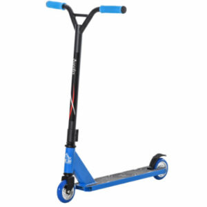 HOMCOM Kickscooter mit Bremse blau