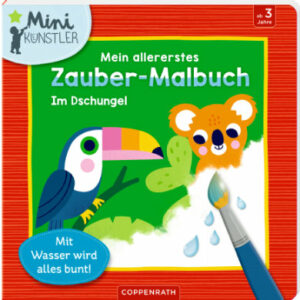 SPIEGELBURG COPPENRATH Mein allererstes Zauber-Malbuch: Im Dschungel (Mini-Künstl.)