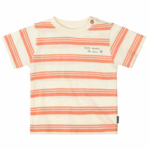 Staccato T-Shirt orange gestreift