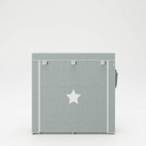 Textil-Aufbewahrungsschrank XL Little Stars 113 x 28 x 108 cm