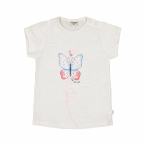 Salt and Pepper T-Shirt Butterfly weiß