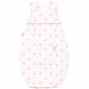 odenwälder Jerseyschlafsack airpoints stars candy pink 60cm - 110cm