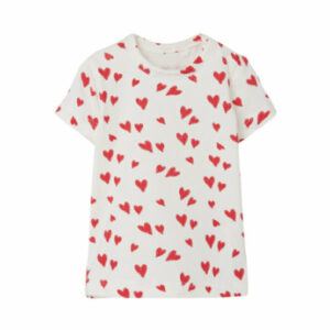 name it T-Shirt Nbfjoy White Alyssum Hearts