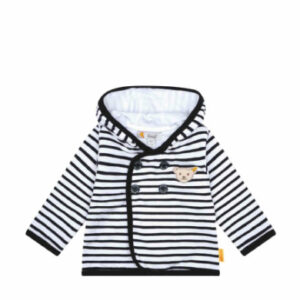 Steiff Sweatjacke Stripes Navy