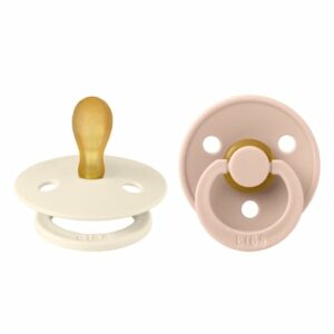 BIBS® Schnuller Colour Symmetrischer Sauger Ivory & Blush 0-6 Monate