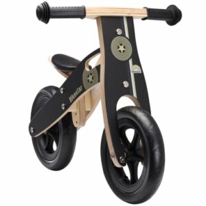 Bikestar Laufrad 10 Zoll Holz schwarz