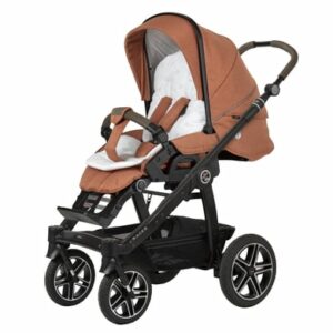 Hartan Kinderwagen Racer GTS mit Handbremse Bellybutton terra (923) Gestellfarbe schwarz