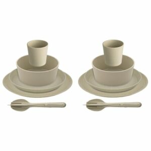 Koziol Geschirrset Connect Set Helsinki 10er Set beige