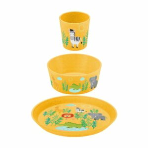 Koziol Kindergeschirrset 3er Set gelb