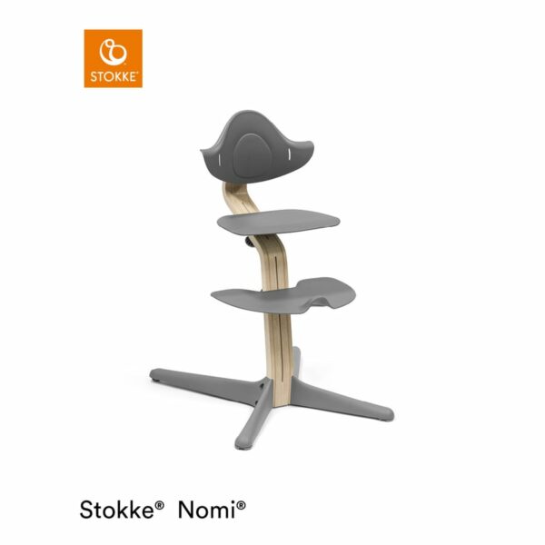 STOKKE® Nomi® Hochstuhl Buche natur / grau