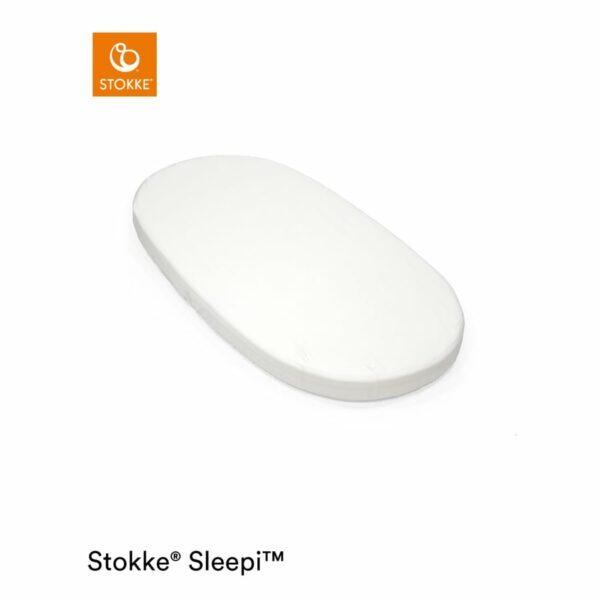 STOKKE® Sleepi™ Kinderbett Spannbettlaken V3 weiß