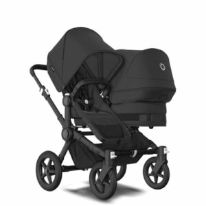 bugaboo Geschwisterwagen Donkey 5 Duo Complete Black/Midnight Black