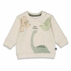 Feetje Sweatshirt Cool-A-Saurus Sand Melange