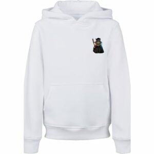 F4NT4STIC Hoodie Wizard Cat HOODIE UNISEX weiß