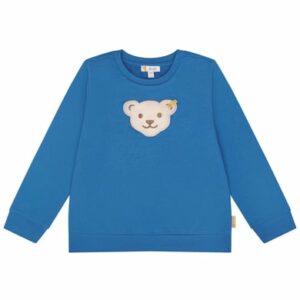 Steiff Sweatshirt Mittelblau