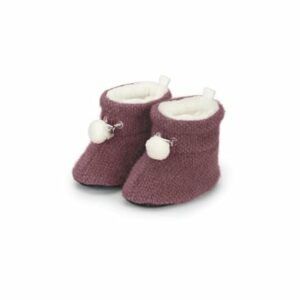 Sterntaler Babyschuh Bommel pink