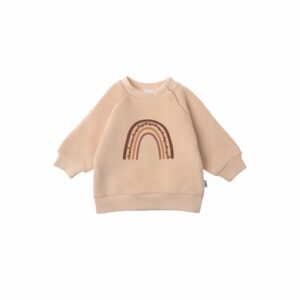 Liliput Sweatshirt Regenbogen beige