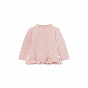 s.Oliver Langarmshirt Blümchen rosa