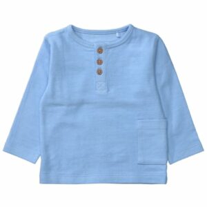 Staccato Shirt light blue strukturiert